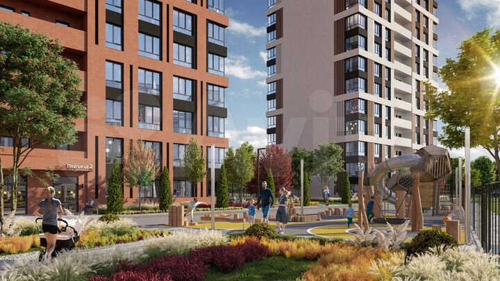 1-к. квартира, 46 м², 12/24 эт.