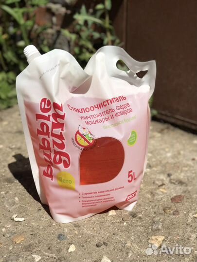 Стеклоочиститель bubble GUM, 5л