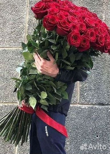 Высокие розы Букеты с доставкой