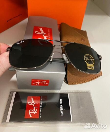 Солнцезащитные очки Ray Ban стекло, все цвета