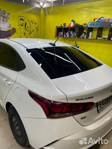 Темные стекла на solaris