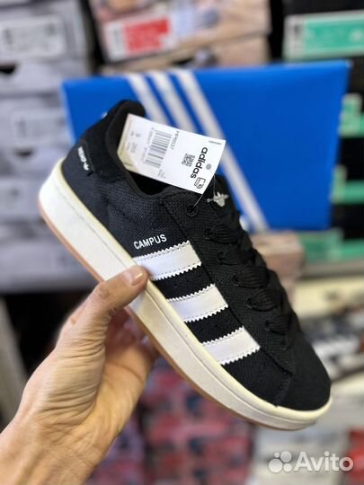 Adidas campus тканевые