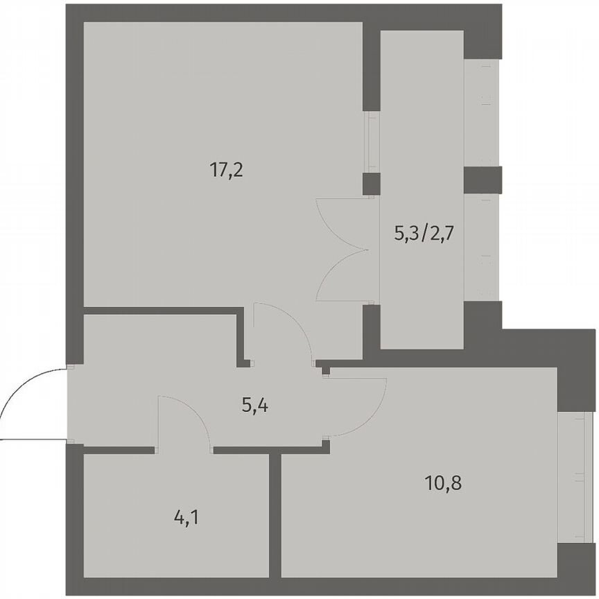 1-к. квартира, 40,2 м², 9/11 эт.