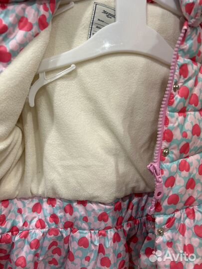 Куртка утепленная на девочку 98