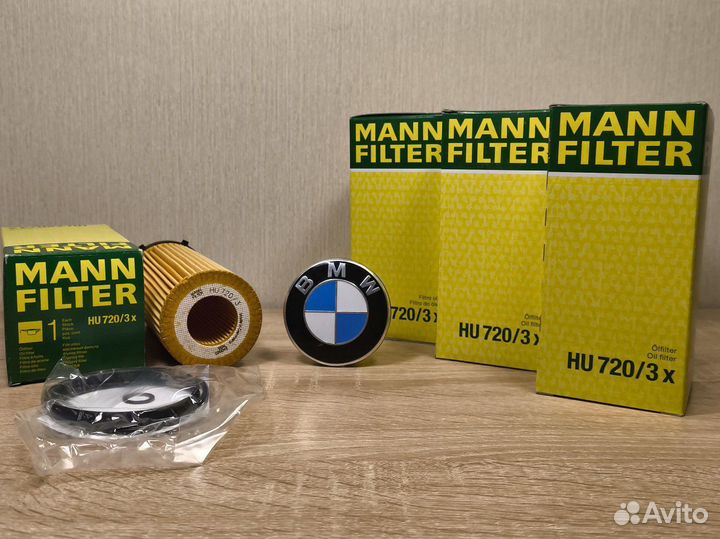 HU7203X mann Масляный фильтр BMW N57