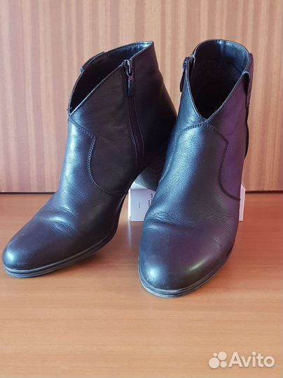 Ботильоны кожа