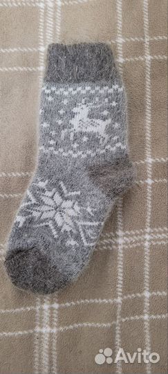 Шерстяные носки