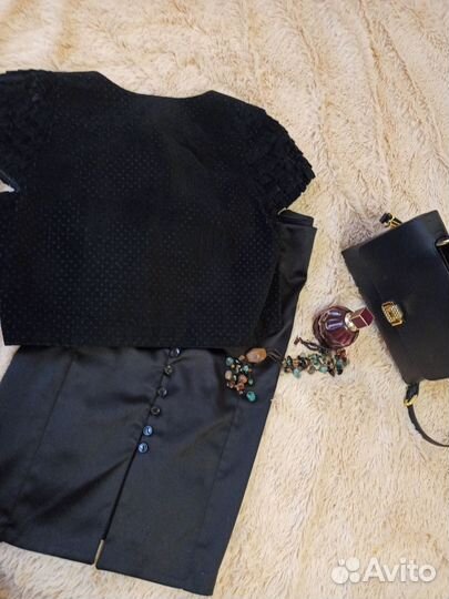 Жилетка из натуральной кожи. Размер 42-48