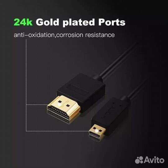 Кабель Mini hdmi to hdmi Cable 1,5м
