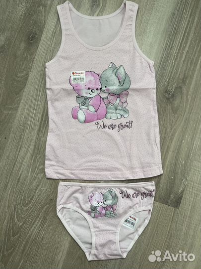 Нижнее белье для девочек donella