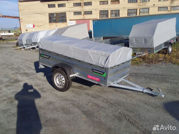 Прицеп легковой Титан 2513-05 (2.5*1.3*0.5м) цинк