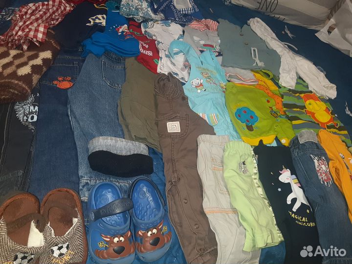 Детские вещи пакетом 74-92
