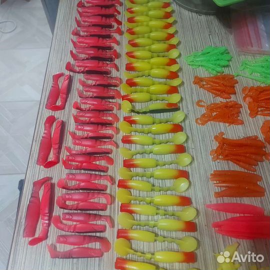 Силиконовые-Рыбаловные приманки