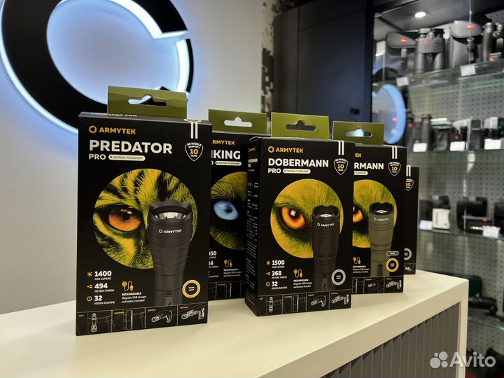 Фонари Armytek новые