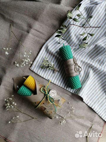 Свечи из вощины