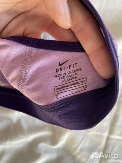 Топ спортивный бра nike