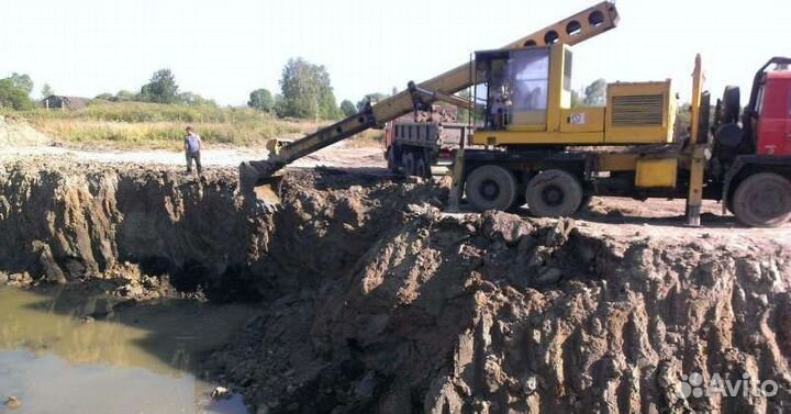 Услуги экскаватора