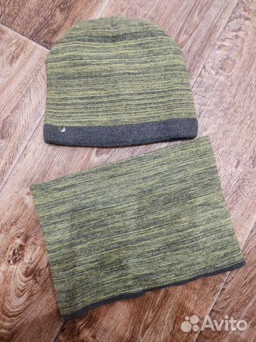 Шапка и снуд для девочки, зима