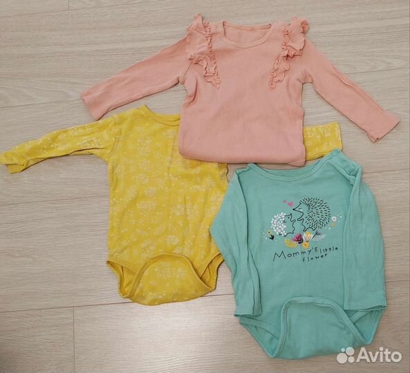 Одежда для девочки 74 80 пакетом