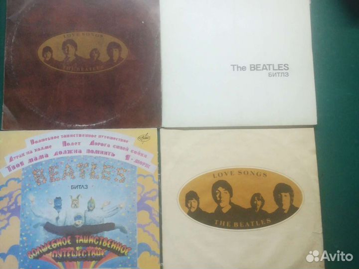 Виниловые пластинки Beatles двойные альбомы