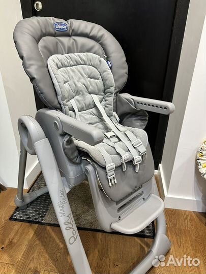 Стульчик для кормления chicco polly magic relax