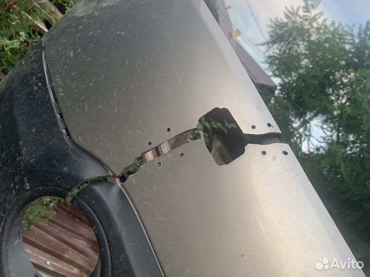 Передний бампер Nissan Qashqai j10 дорест