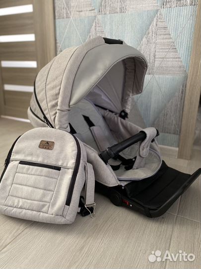 Коляска 2 в 1 adamex amelia