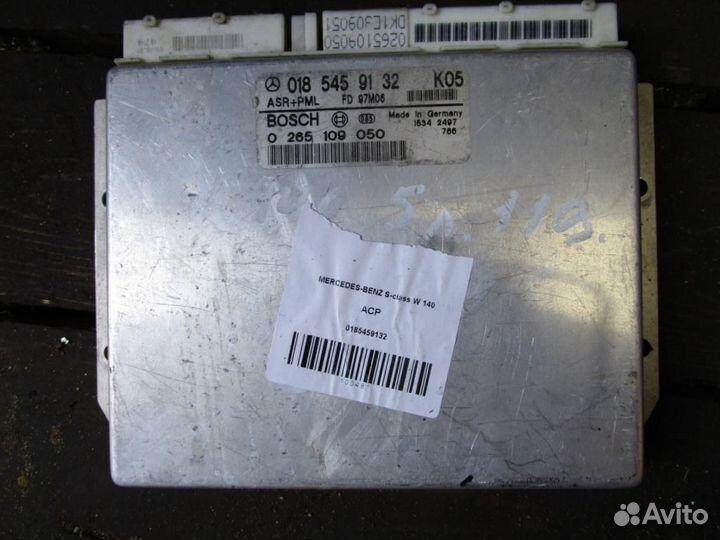 Блок ASR w140 S-class 119 5.0