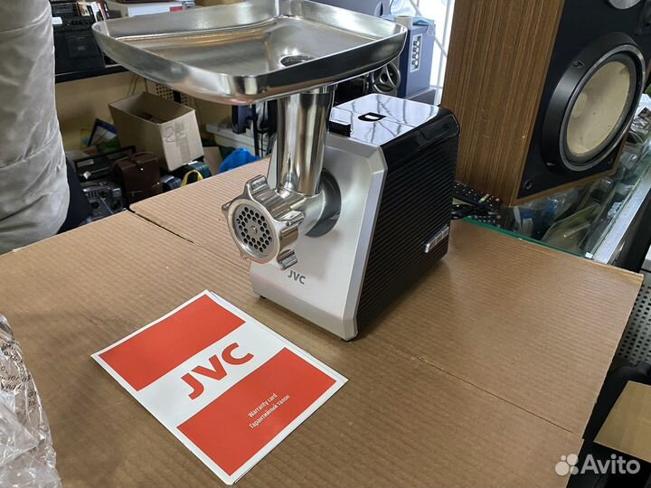 Новая Мясорубка JVC JK-MG128 черный