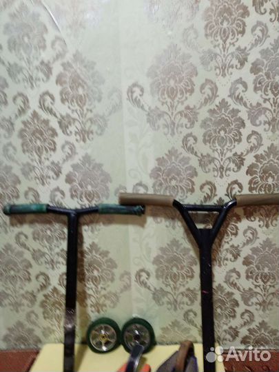 Запчасти от трюкового самоката