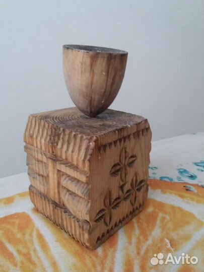 Подсвечник деревянный