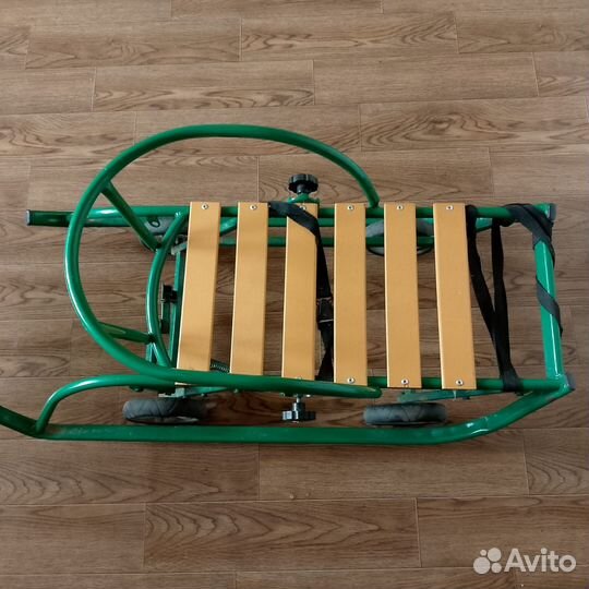 Санки на колесах