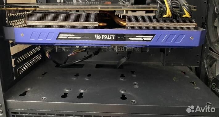 Видеокарта Palit GamRock Geforce gtx1080ti 11g