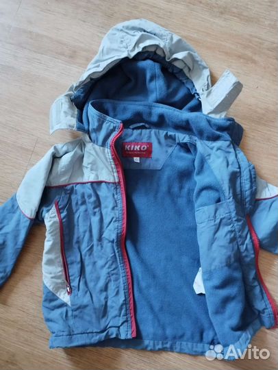 Куртки,б/у, до 6 лет