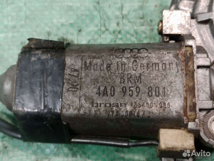 Мотор стеклоподъемника задний Audi A6 C4