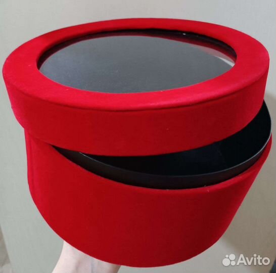 Коробки подарочные бархат