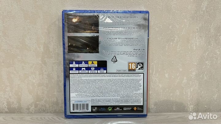 Bloodborne ps4 Новый диск