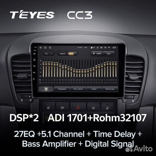 Магнитола Teyes CC3 Plus Kia sorento 1 2002-2011