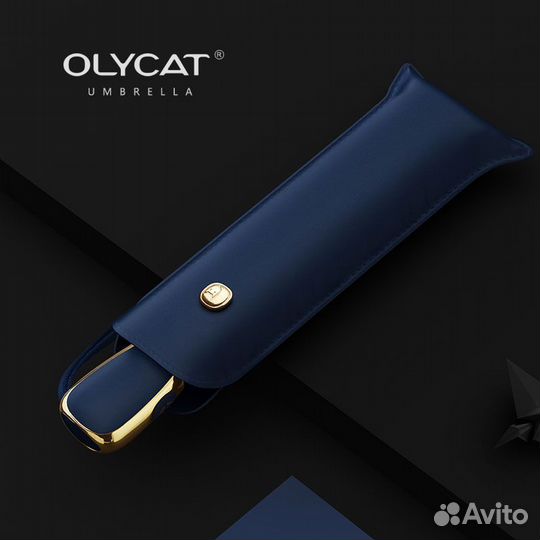 Зонт olycat автомат мини тонкий + шоппер