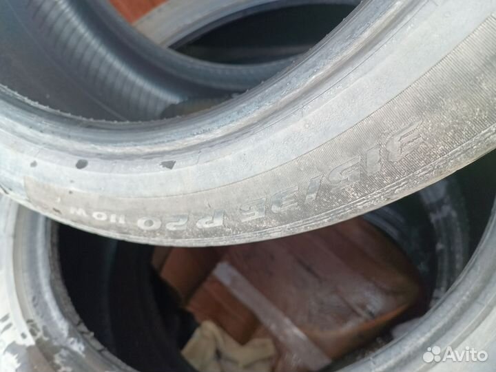 Pirelli P Zero 275/40 R20 и 315/35 R20