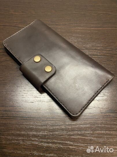 Портмоне из натуральной кожи ручная работа
