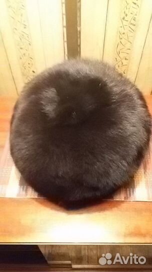 Зимняя шапка женская песцовая, размер 58-59