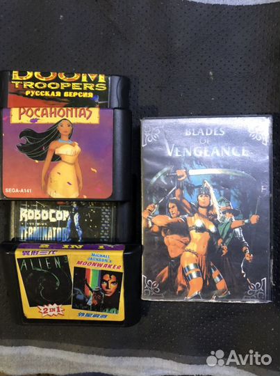 Картриджи sega