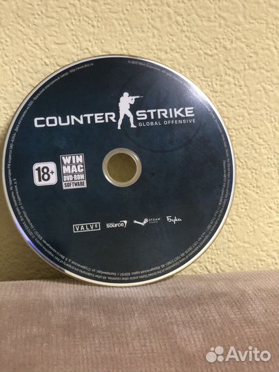 Игровой диск на пк Counter Strike Global Offensive