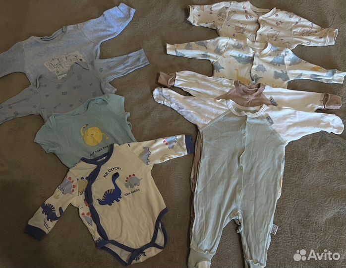 Вещи пакетом на мальчика 62-68