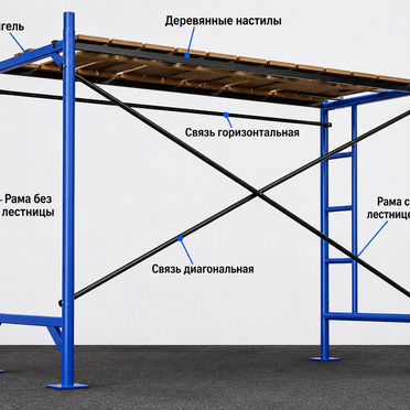 Аренда строительных лесов по Москве и мо