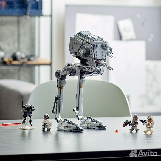 Конструктор lego Star Wars 75322 AT-ST на Хоте