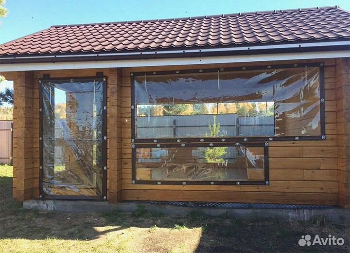 Гибкие окна для веранды