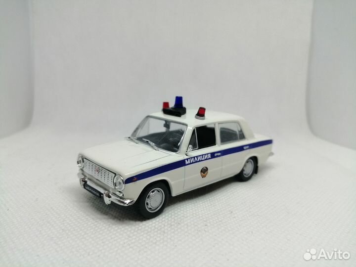 Модель ваз-2101 «Жигули» гаи-милиция СССР