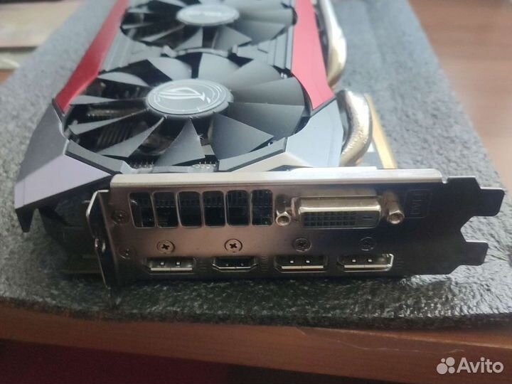 Видеокарта Asus Radeon R9 390x strix OC